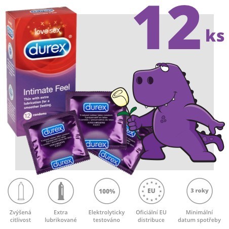 Durex Feel Intimate/Elite 12ks