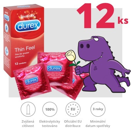 Durex Feel Thin 12ks