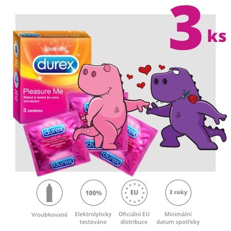 Durex Pleasure Me 3ks