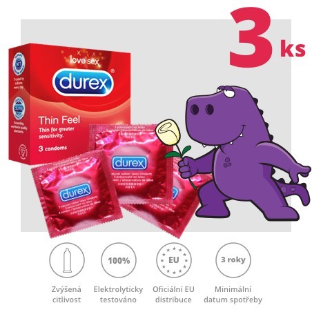 Durex Feel Thin 3ks